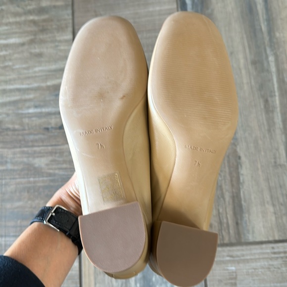 The Italian Leather Day Heel in light tan taupe size 7.5 - Picture 10 of 11